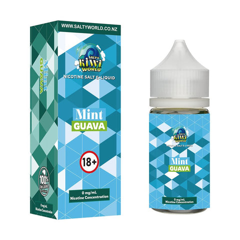 Mint Guava Nicotine Salt E - liquid | Shosha Vape NZ