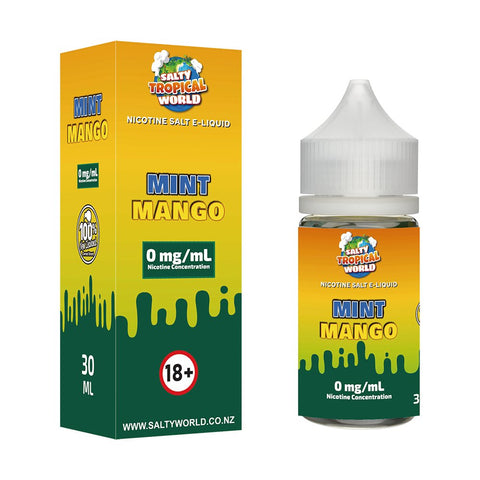 Mint Mango Nicotine Salt E - Liquid | Shosha Vape NZ