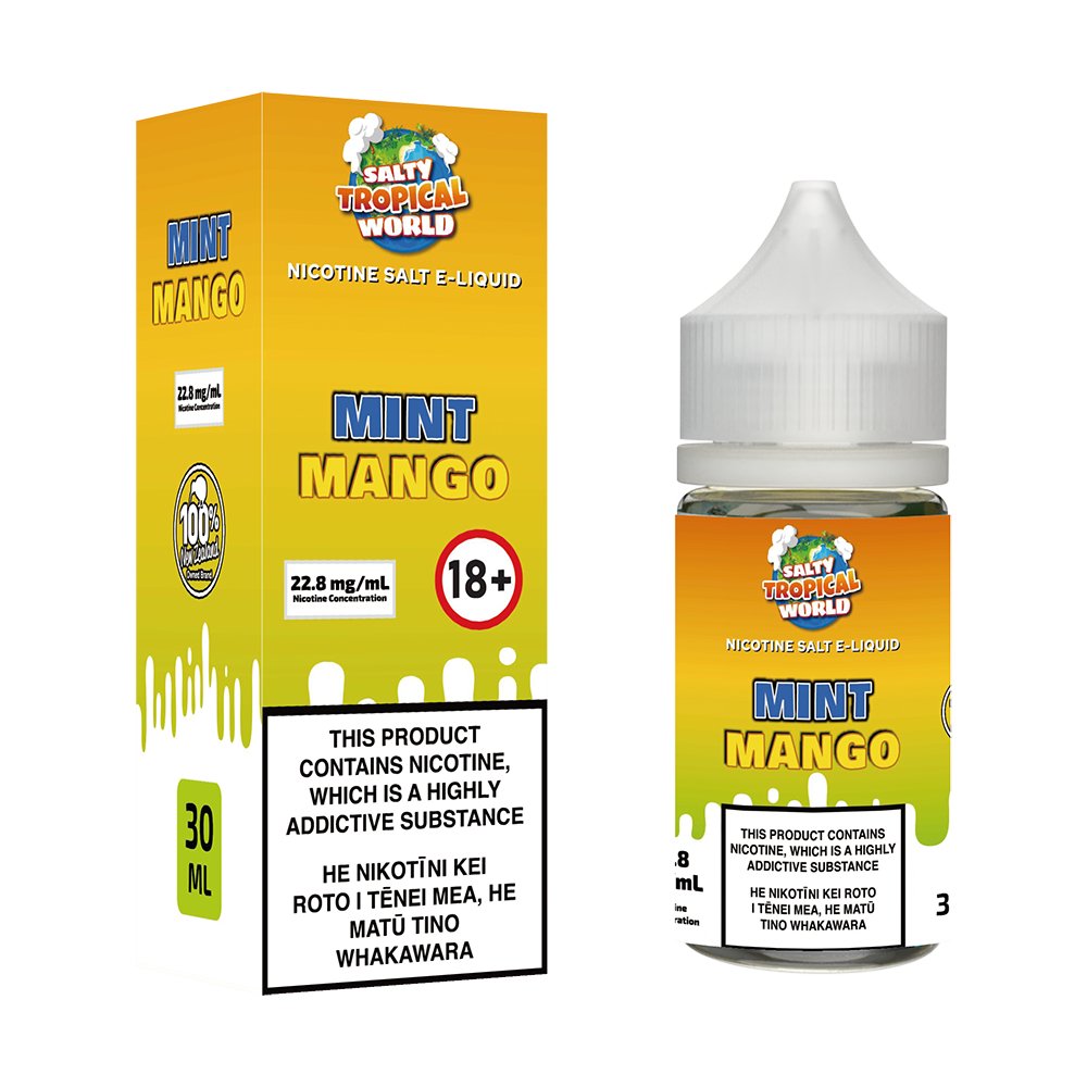 Mint Mango Nicotine Salt E - Liquid | Shosha Vape NZ