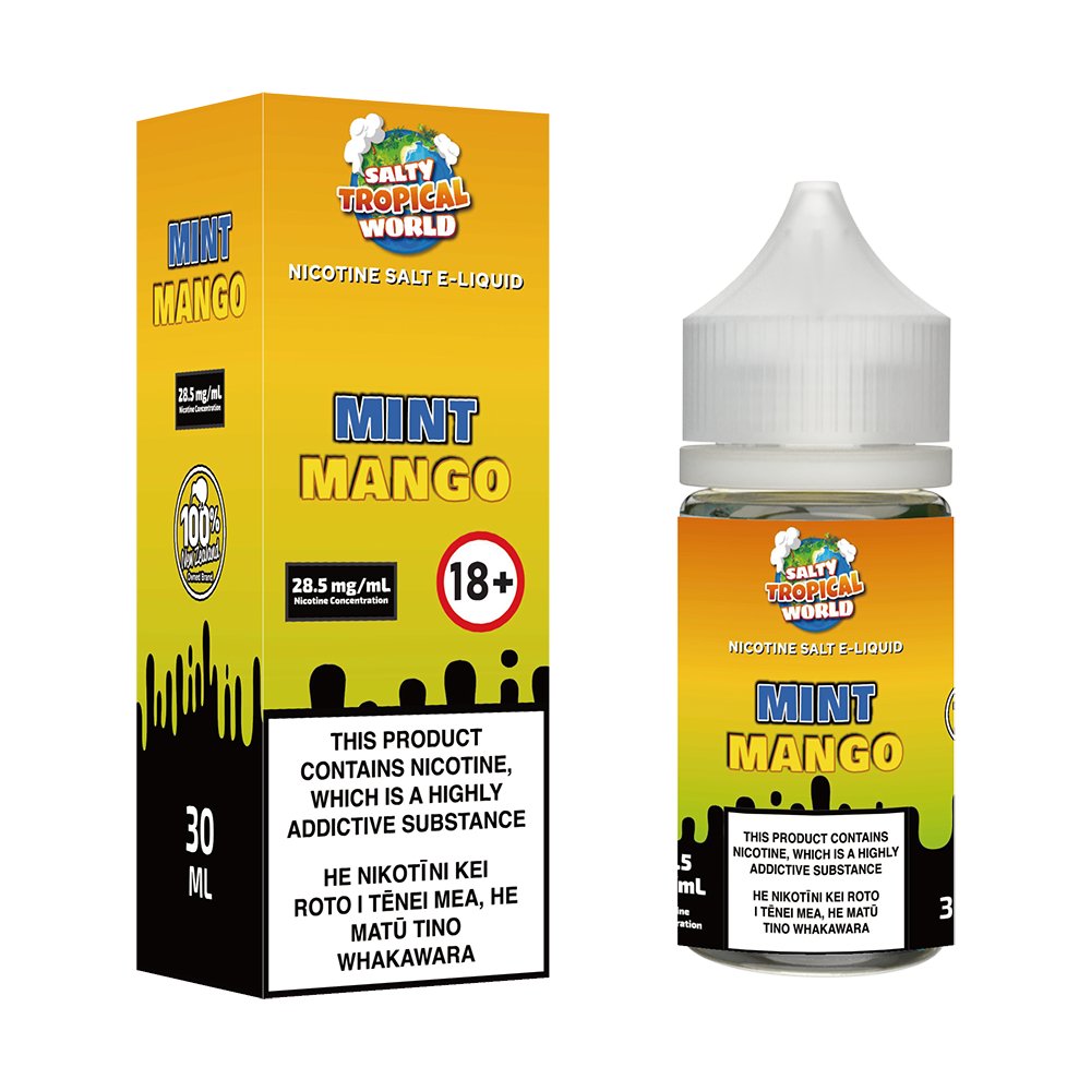 Mint Mango Nicotine Salt E - Liquid | Shosha Vape NZ