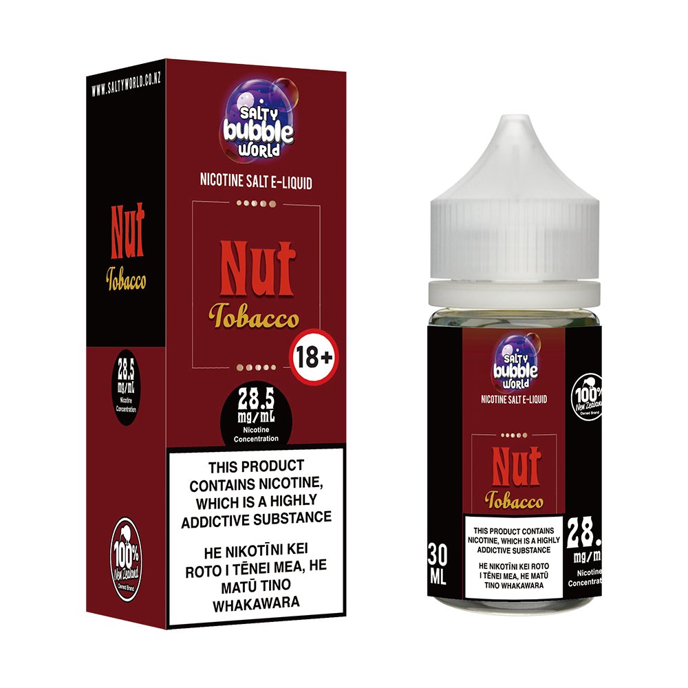 Nut Tobacco Nicotine Salt E - liquid | Shosha Vape NZ