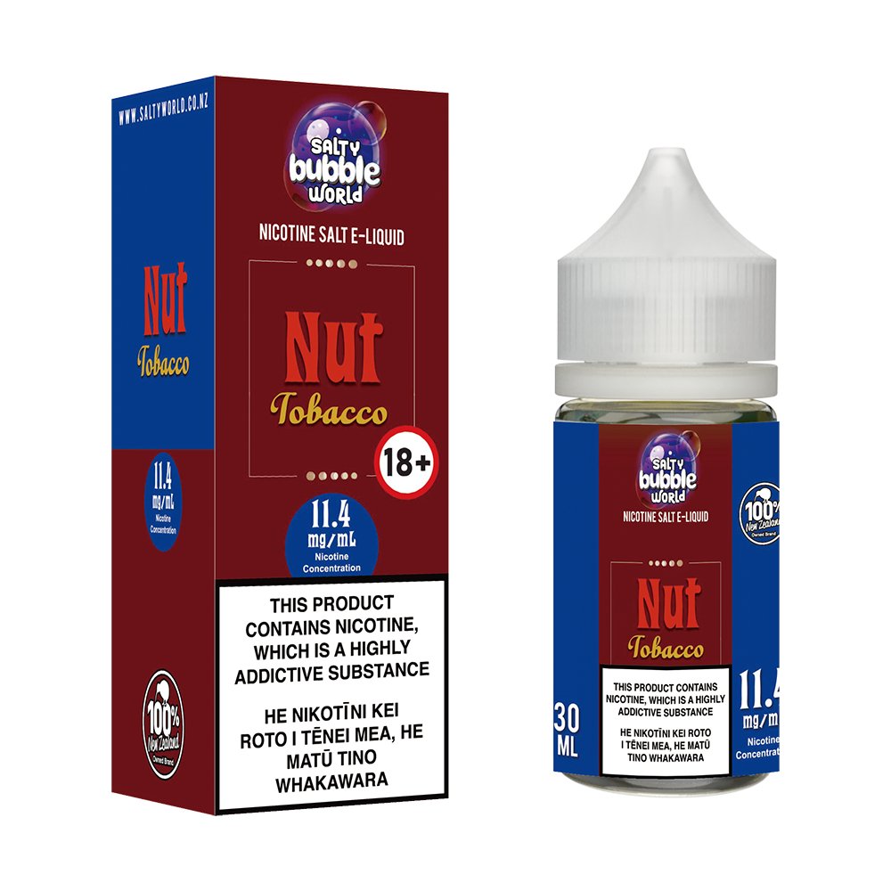 Nut Tobacco Nicotine Salt E - liquid | Shosha Vape NZ