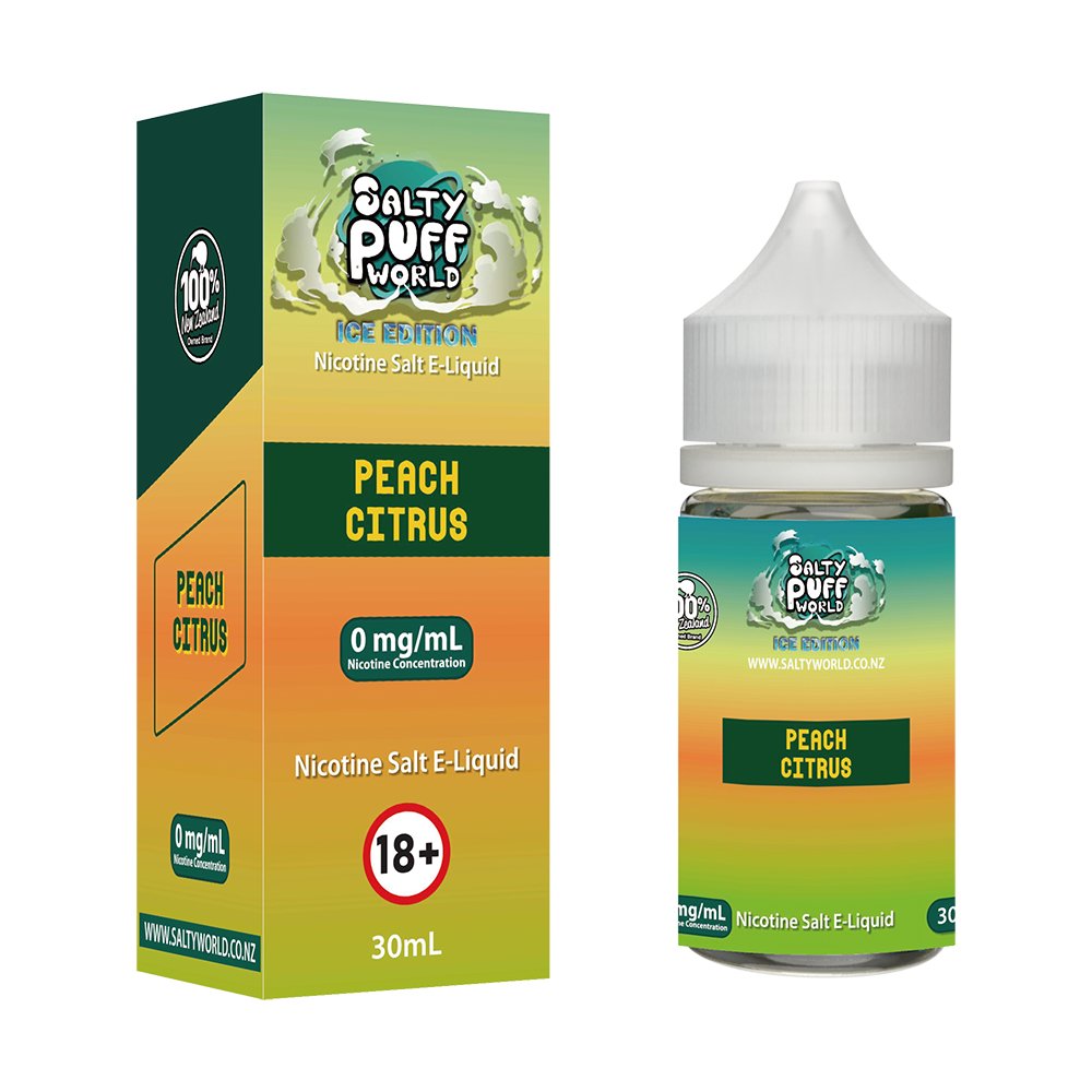 Peach Citrus Nicotine Salt E - Liquid | Shosha Vape NZ