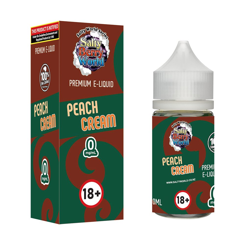 Peach Cream E - liquid | Shosha Vape NZ