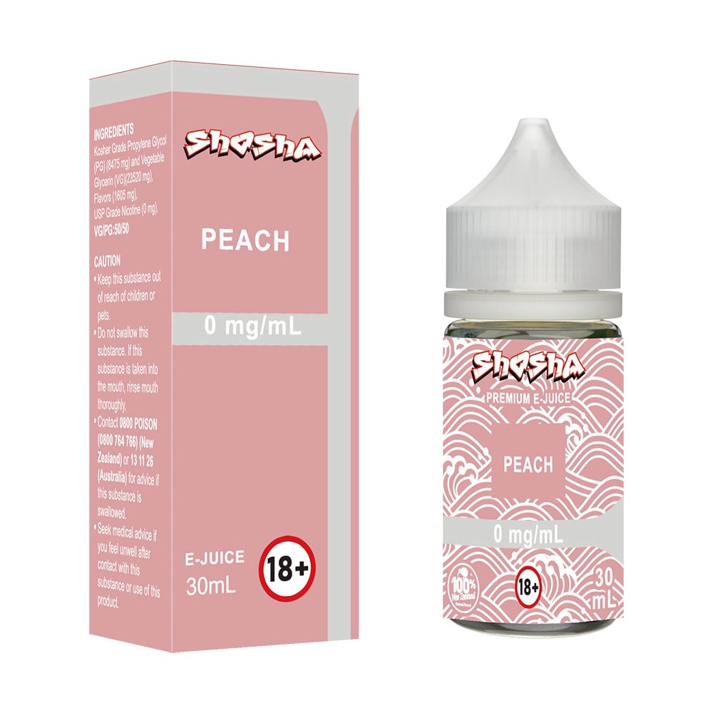 Peach E - Liquid | Shosha Vape NZ