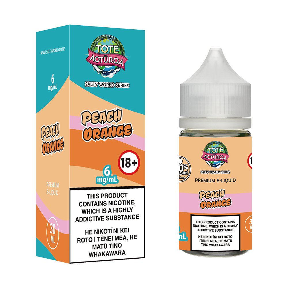 Peach Orange E - liquid | Shosha Vape NZ