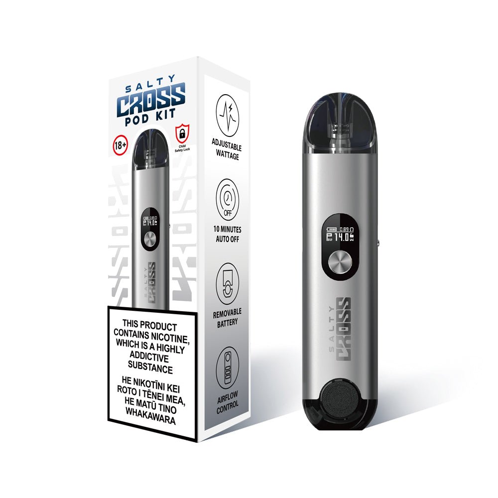Salty CROSS Pod Kit | Shosha Vape NZ