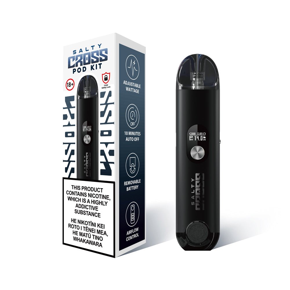 Salty CROSS Pod Kit | Shosha Vape NZ