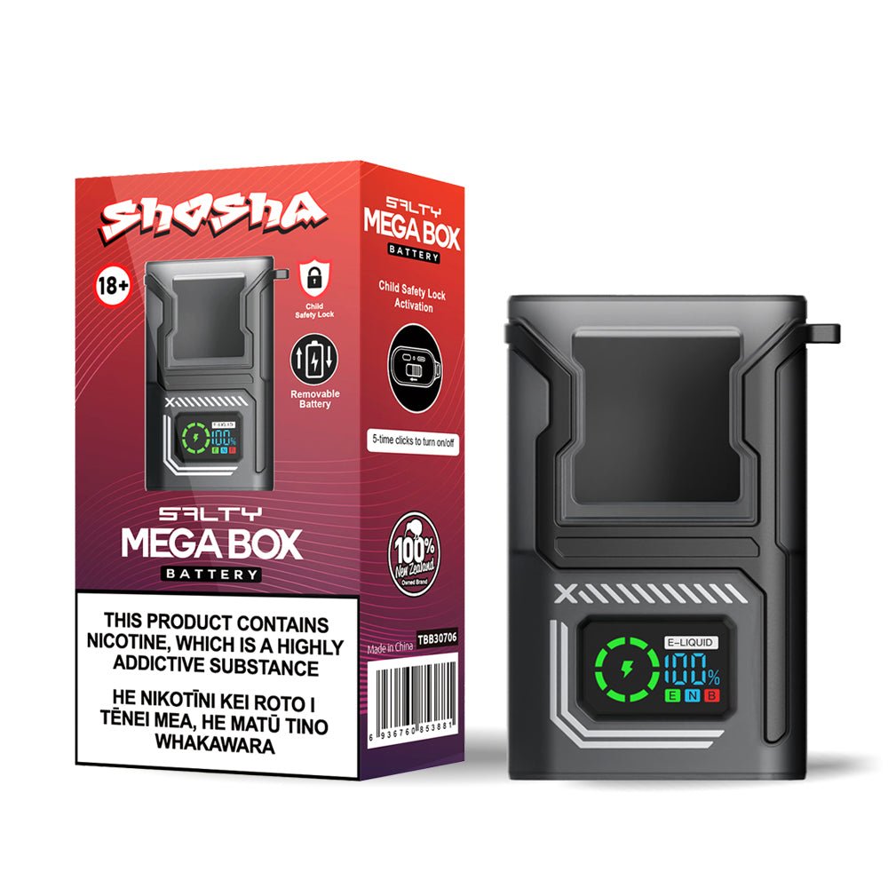 Salty MEGA BOX Battery | Shosha Vape NZ