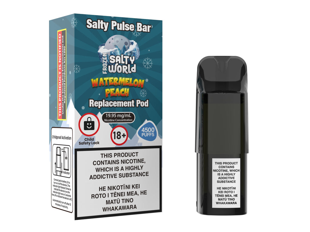 Salty Pulse Bar Disposable Vape Pre - filled Replacement Pods | Shosha Vape NZ