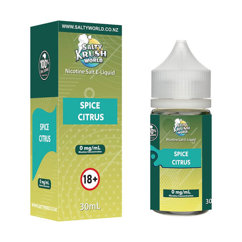 Spice Citrus Nicotine Salt E - liquid | Shosha Vape NZ