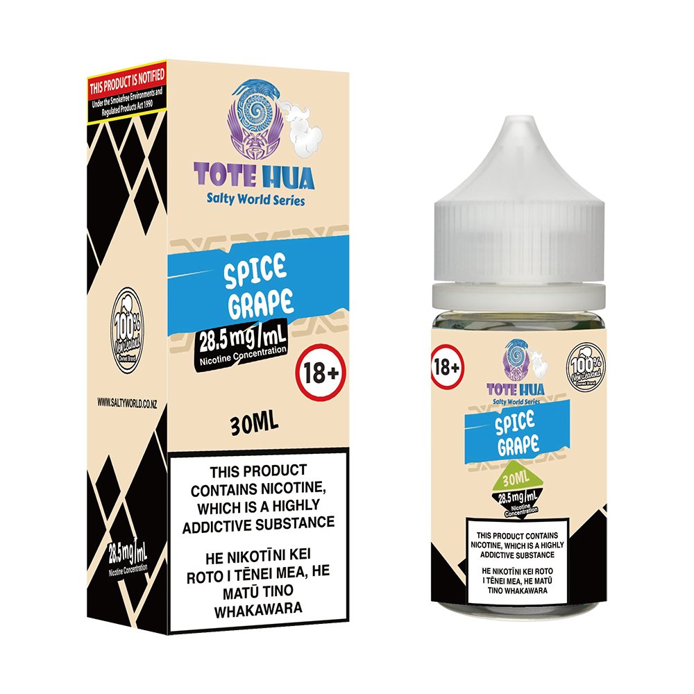 Spice Grape Nicotine Salt E - liquid | Shosha Vape NZ