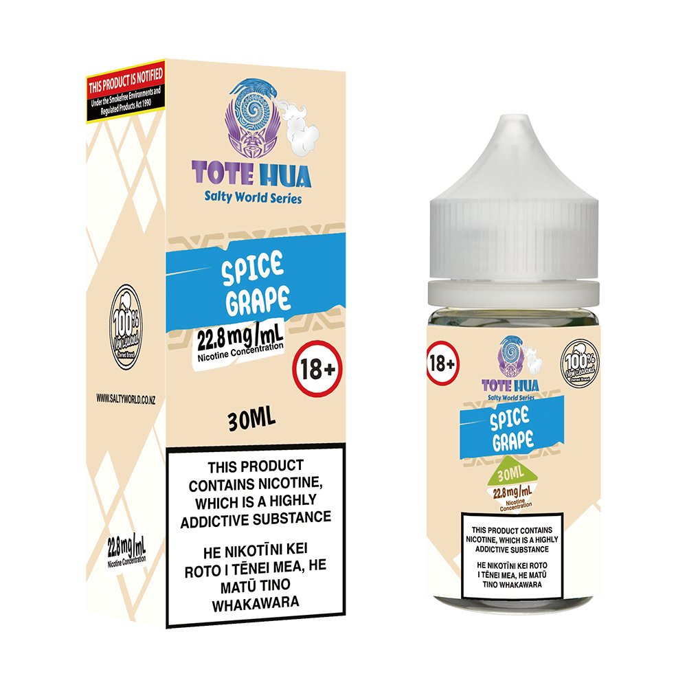 Spice Grape Nicotine Salt E - liquid | Shosha Vape NZ