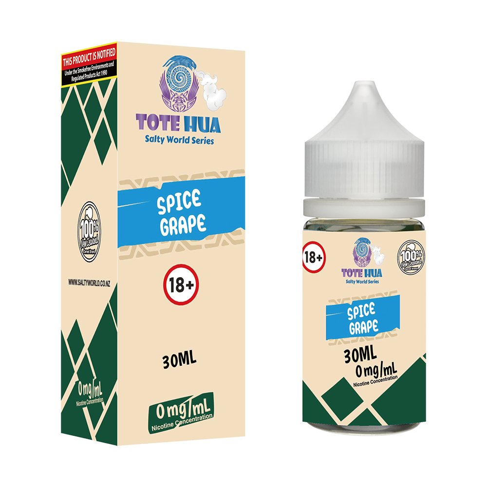 Spice Grape Nicotine Salt E - liquid | Shosha Vape NZ