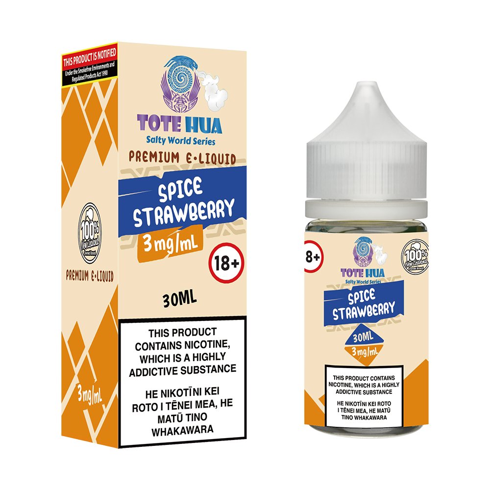 Spice Strawberry E - liquid | Shosha Vape NZ