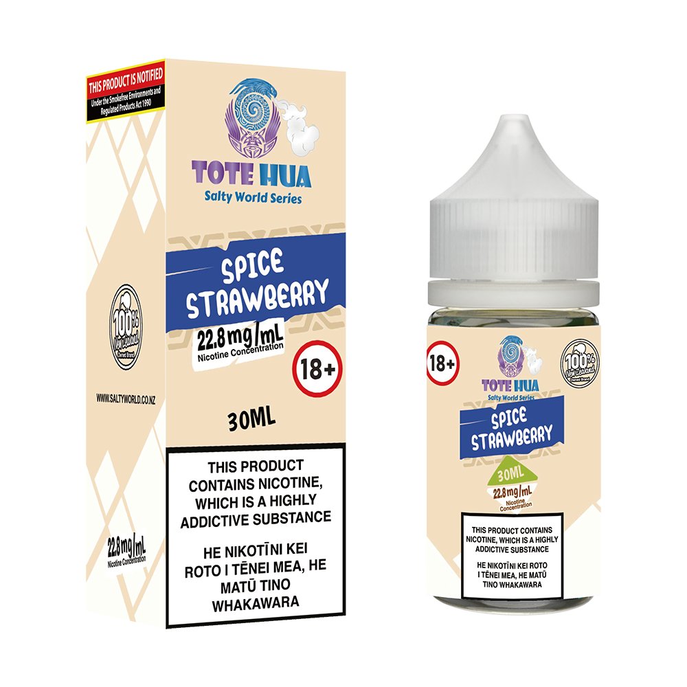 Spice Strawberry Nicotine Salt E - liquid | Shosha Vape NZ