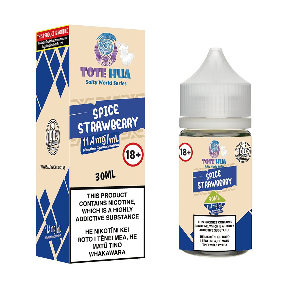 Spice Strawberry Nicotine Salt E - liquid | Shosha Vape NZ