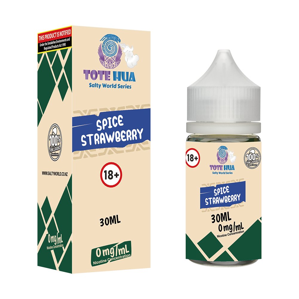 Spice Strawberry Nicotine Salt E - liquid | Shosha Vape NZ