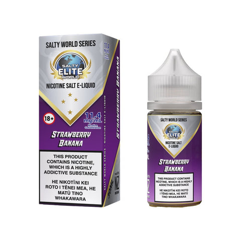 Strawberry Banana Nicotine Salt E - liquid | Shosha Vape NZ
