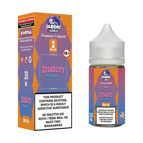 Strawberry Cream E - liquid | Shosha Vape NZ