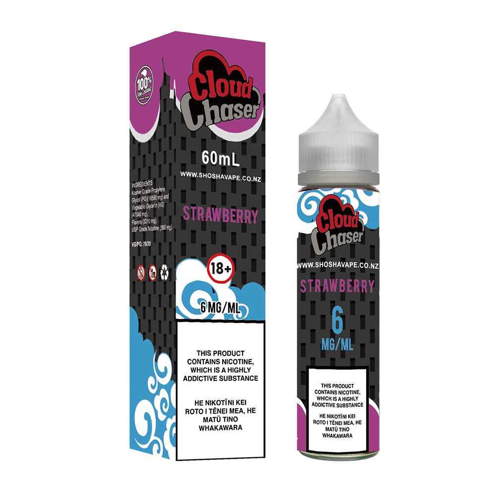 Strawberry E - liquid | Shosha Vape NZ