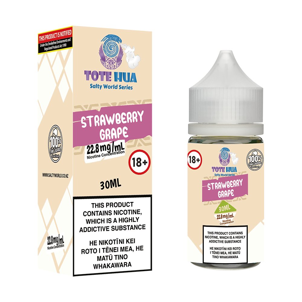 Strawberry Grape Nicotine Salt E - liquid | Shosha Vape NZ