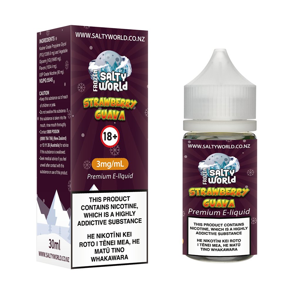 Strawberry Guava E - liquid | Shosha Vape NZ