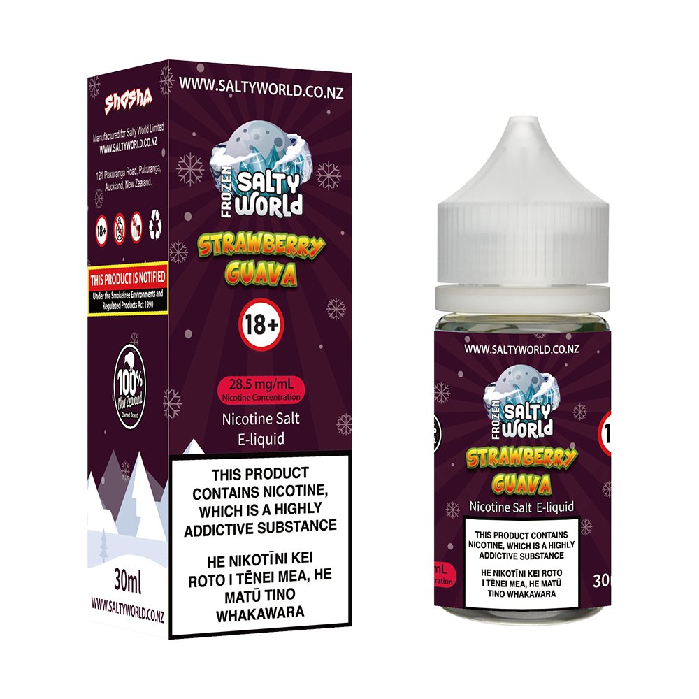 Strawberry Guava Nicotine Salt E - liquid | Shosha Vape NZ