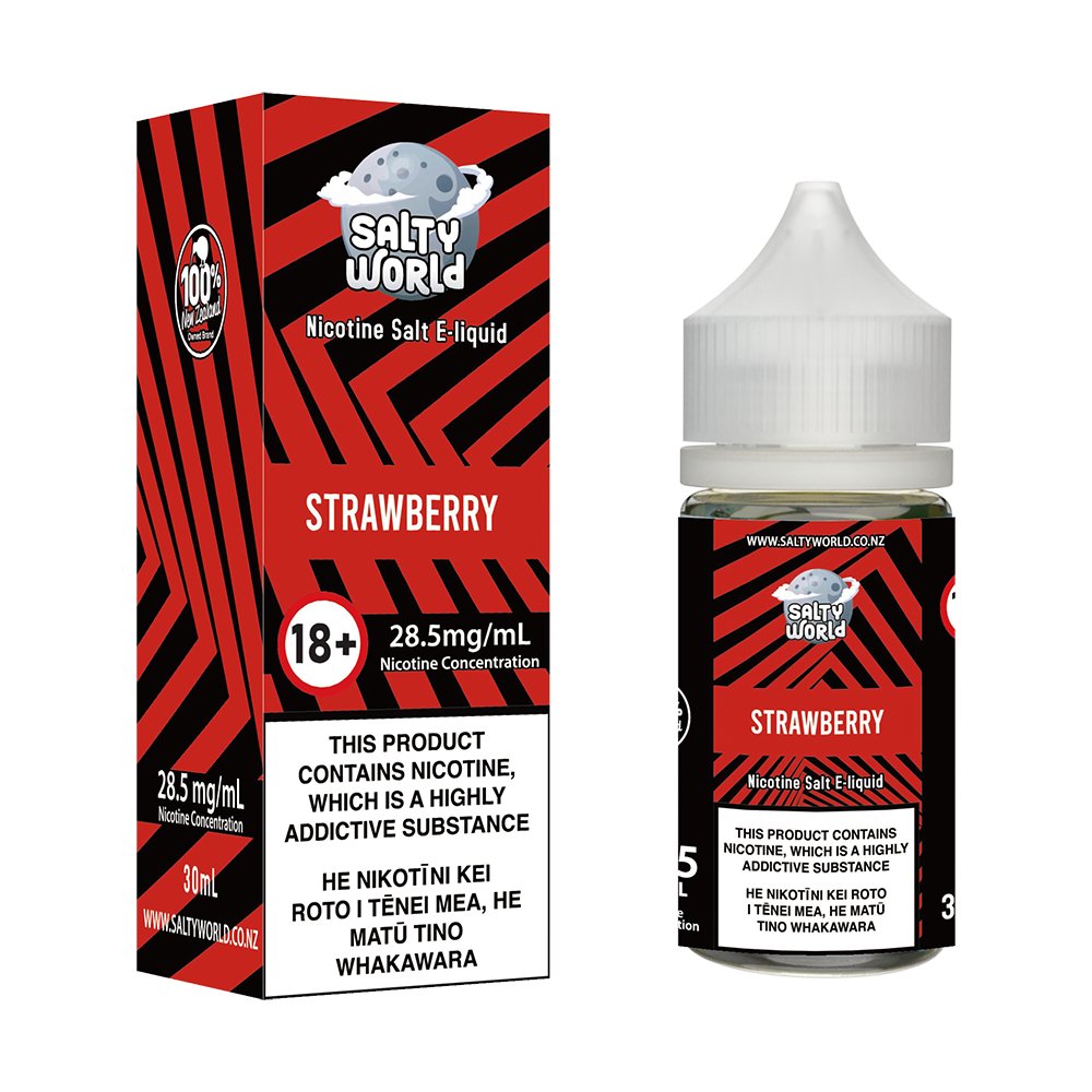 Strawberry Nicotine Salt E - liquid | Shosha Vape NZ