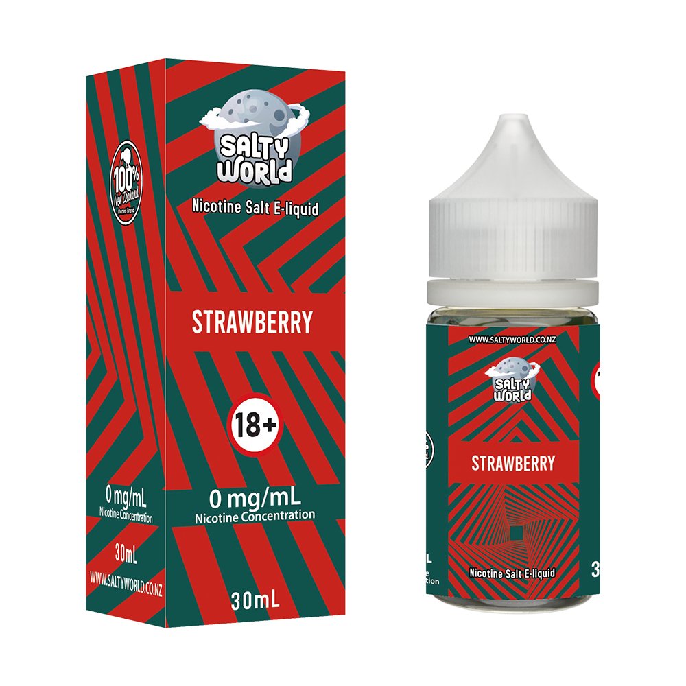 Strawberry Nicotine Salt E - liquid | Shosha Vape NZ