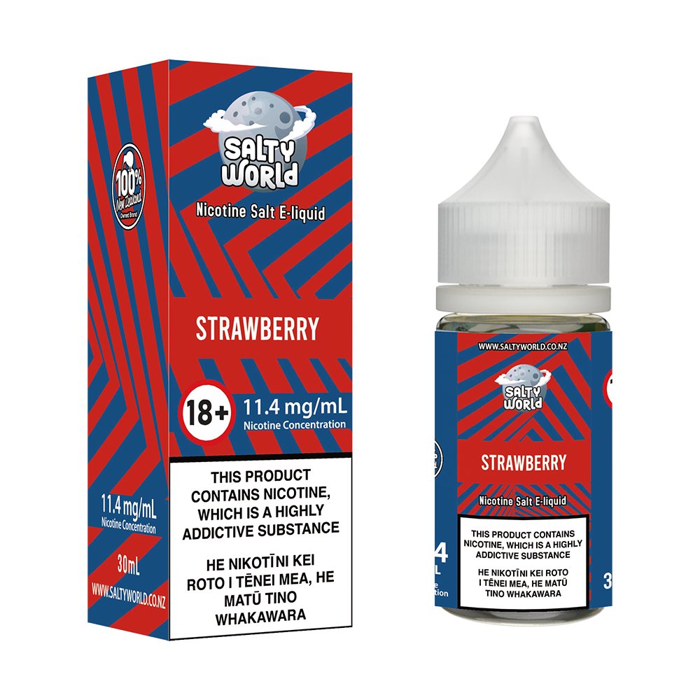 Strawberry Nicotine Salt E - liquid | Shosha Vape NZ