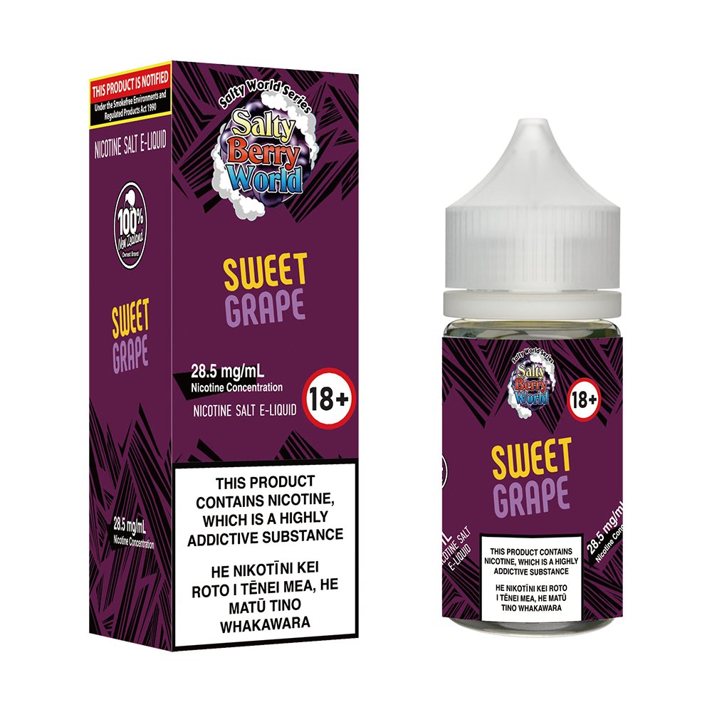 Sweet Grape Nicotine Salt E - liquid | Shosha Vape NZ