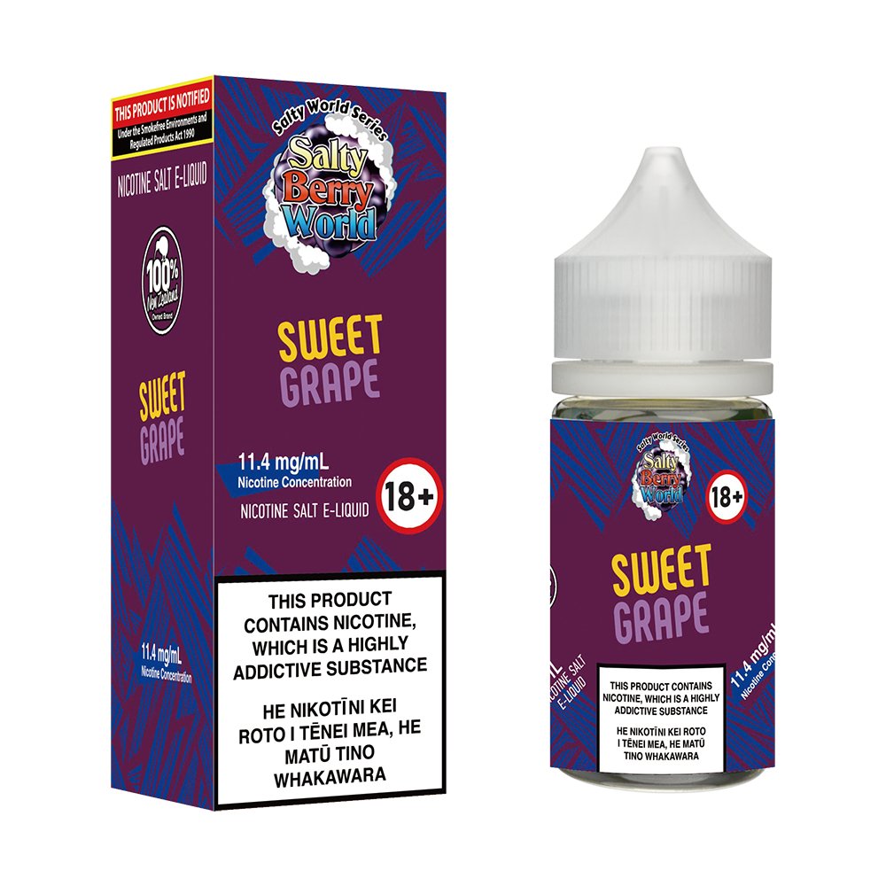 Sweet Grape Nicotine Salt E - liquid | Shosha Vape NZ