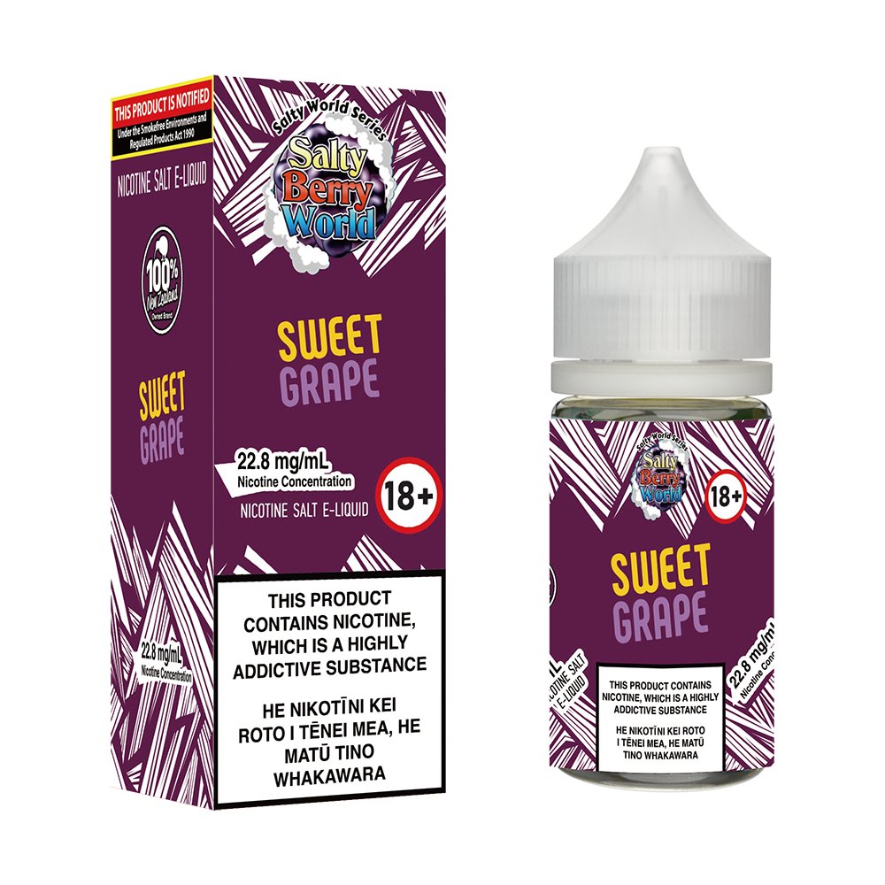 Sweet Grape Nicotine Salt E - liquid | Shosha Vape NZ