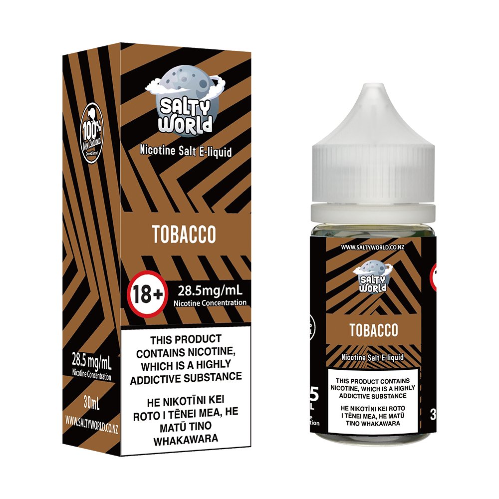 Tobacco Nicotine Salt E - liquid | Shosha Vape NZ