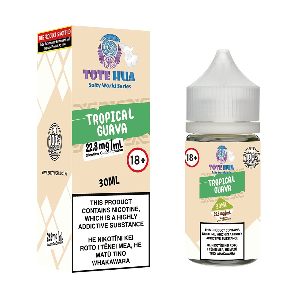 Tropical Guava Nicotine Salt E - liquid | Shosha Vape NZ