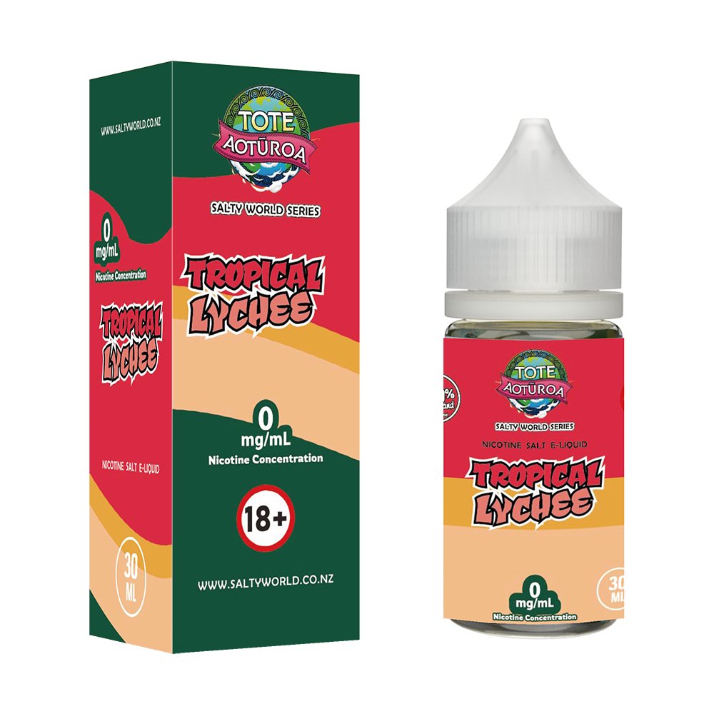 Tropical Lychee Nicotine Salt E - liquid | Shosha Vape NZ