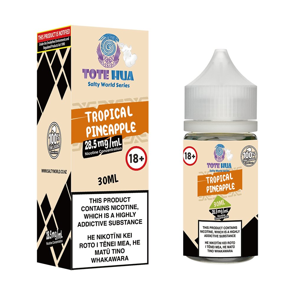 Tropical Pineapple Nicotine Salt E - liquid | Shosha Vape NZ