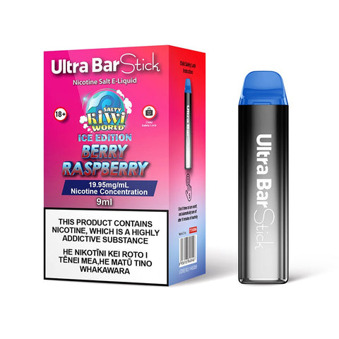 Ultra Bar Stick [Ice Edition] Berry Raspberry Disposable Vape | Shosha Vape NZ
