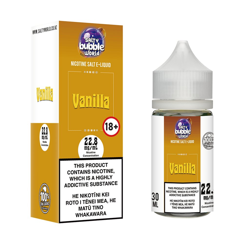 Vanilla Nicotine Salt E - liquid | Shosha Vape NZ