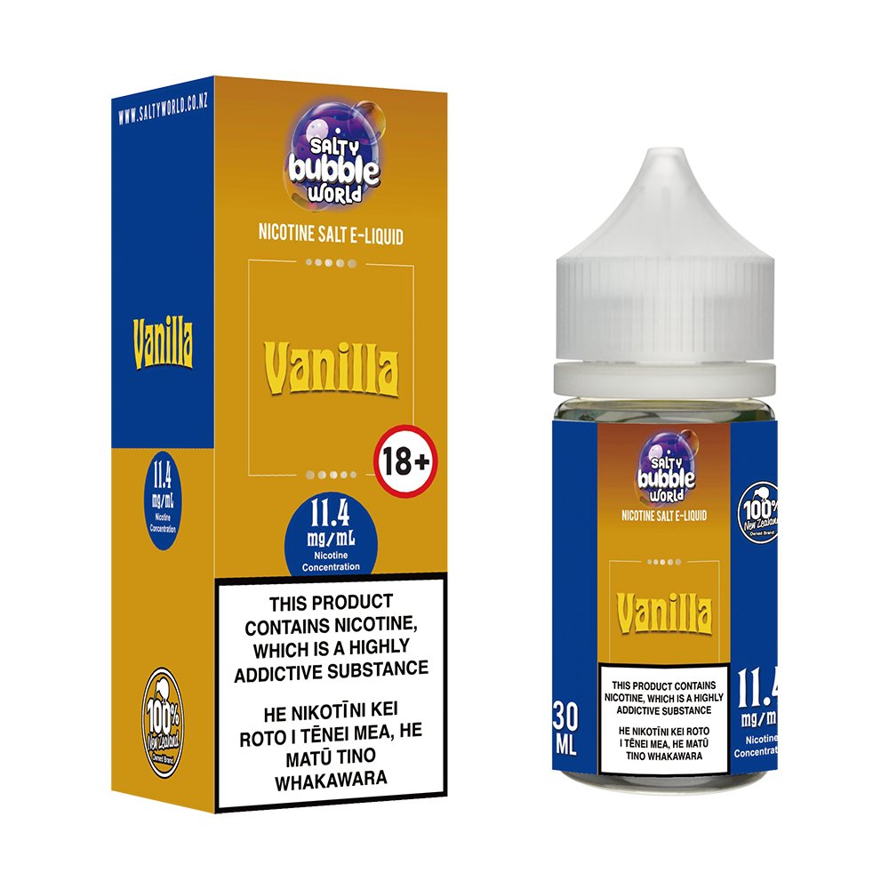 Vanilla Nicotine Salt E - liquid | Shosha Vape NZ