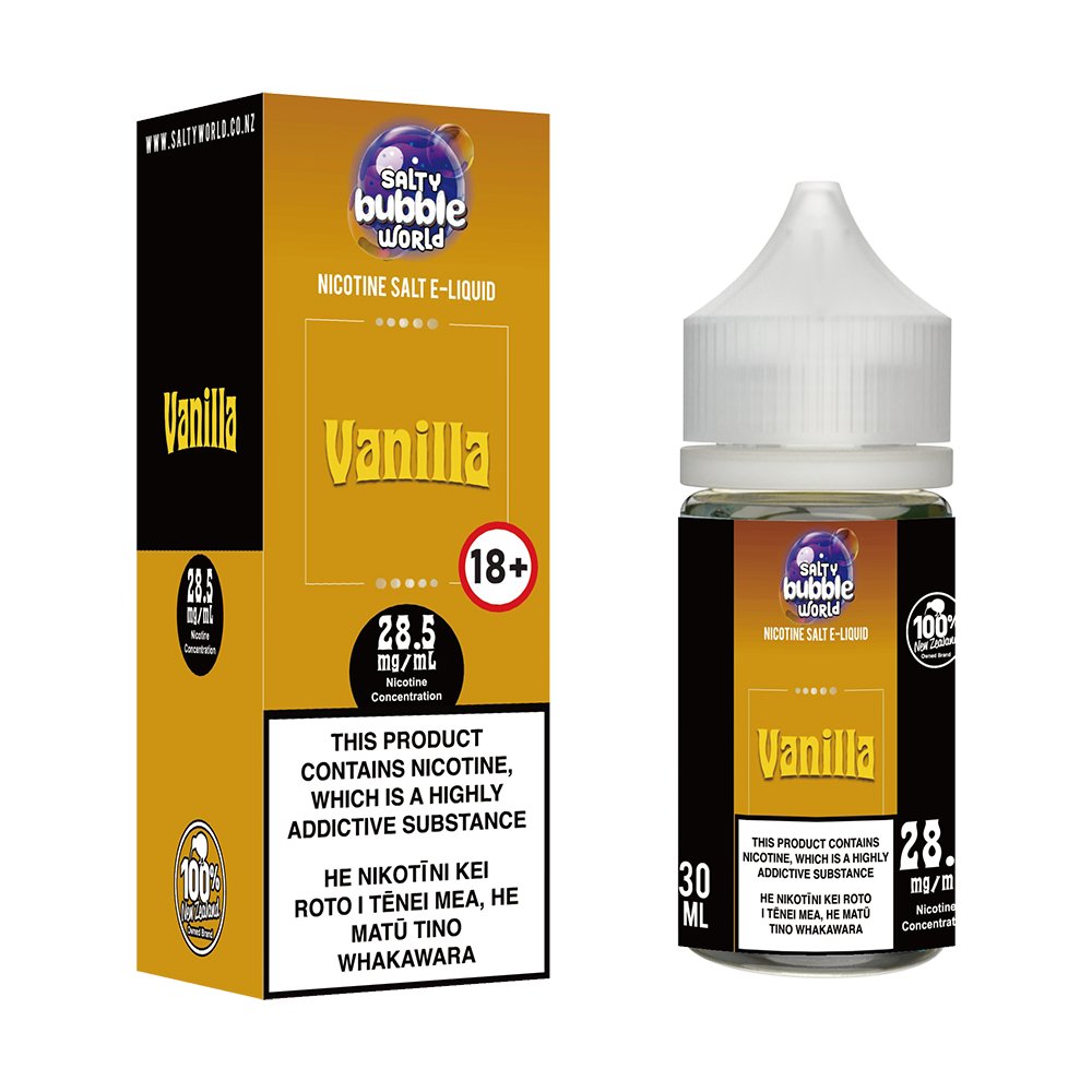 Vanilla Nicotine Salt E - liquid | Shosha Vape NZ