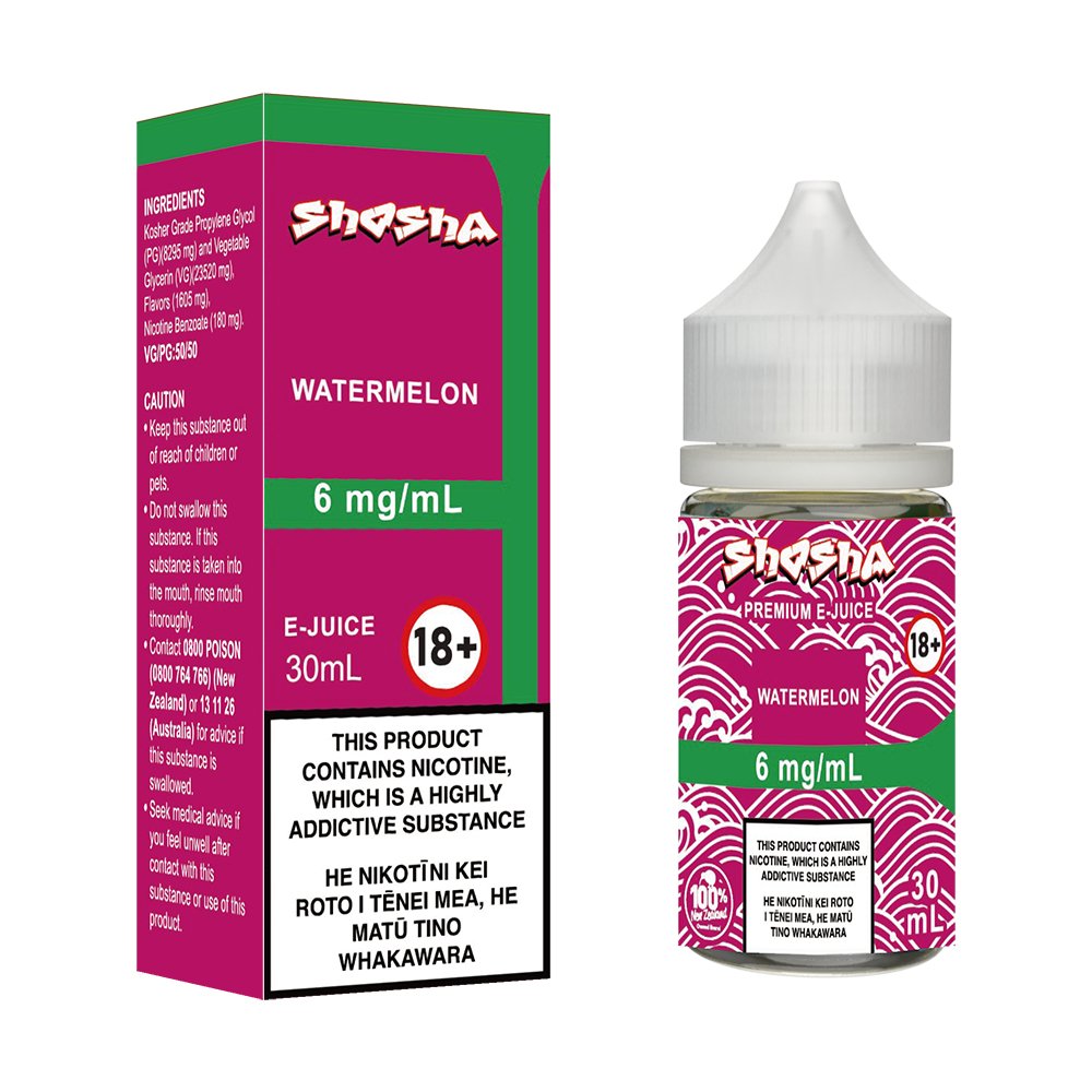 Watermelon E - liquid | Shosha Vape NZ