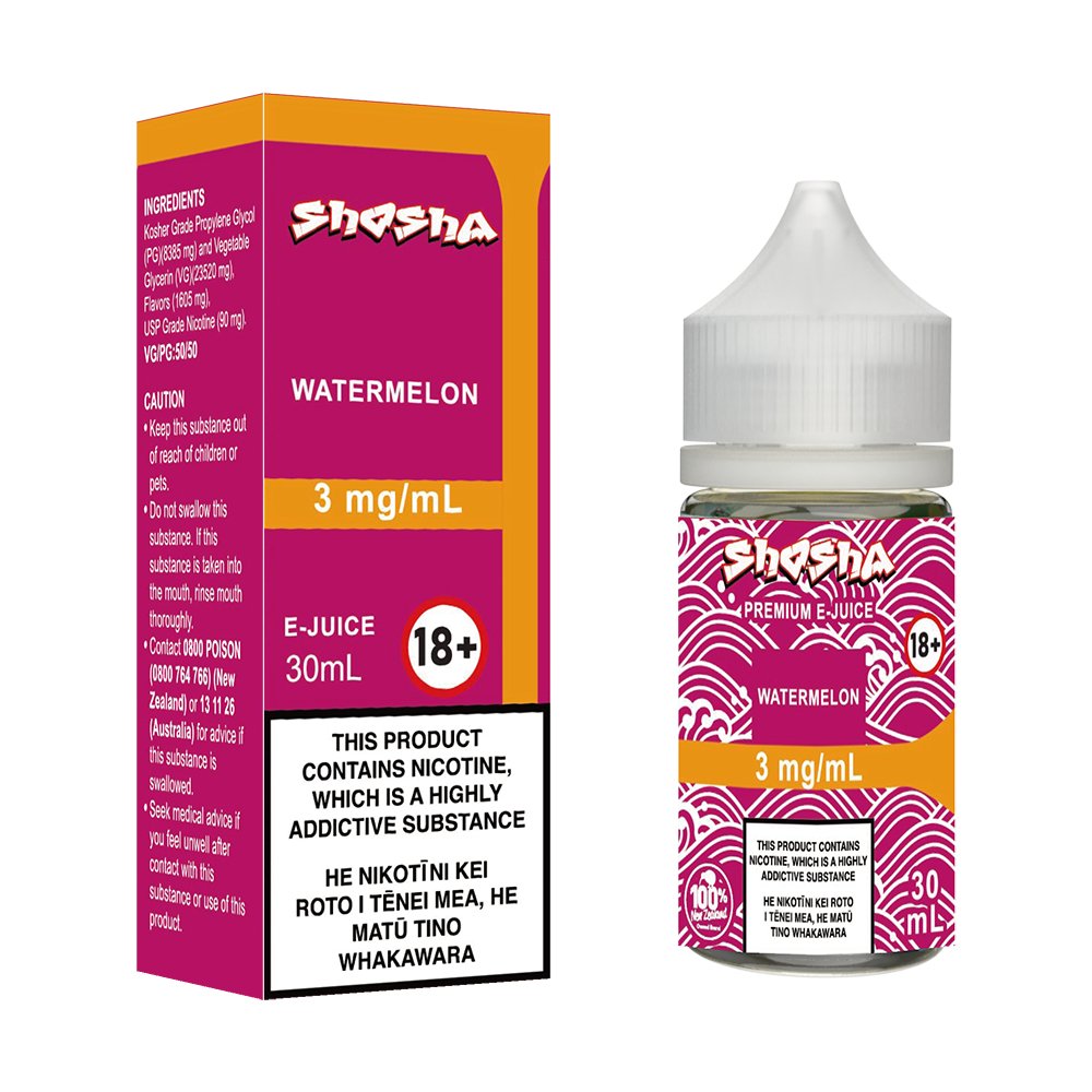 Watermelon E - liquid | Shosha Vape NZ