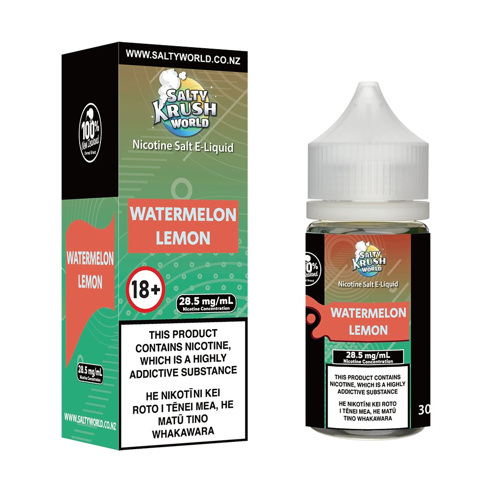 Watermelon Lemon Nicotine Salt E - liquid | Shosha Vape NZ